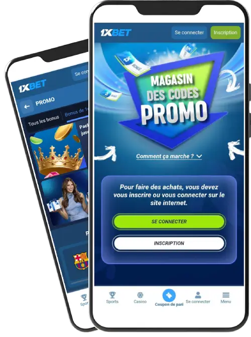 Boutique de promotions 1xBet