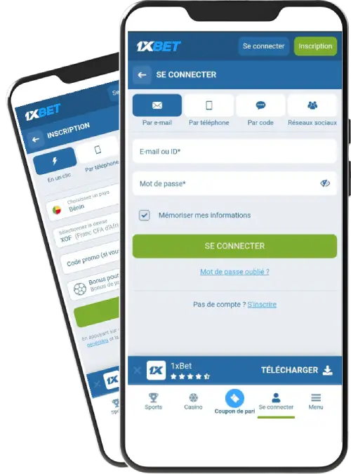 Vérification du compte 1xBet